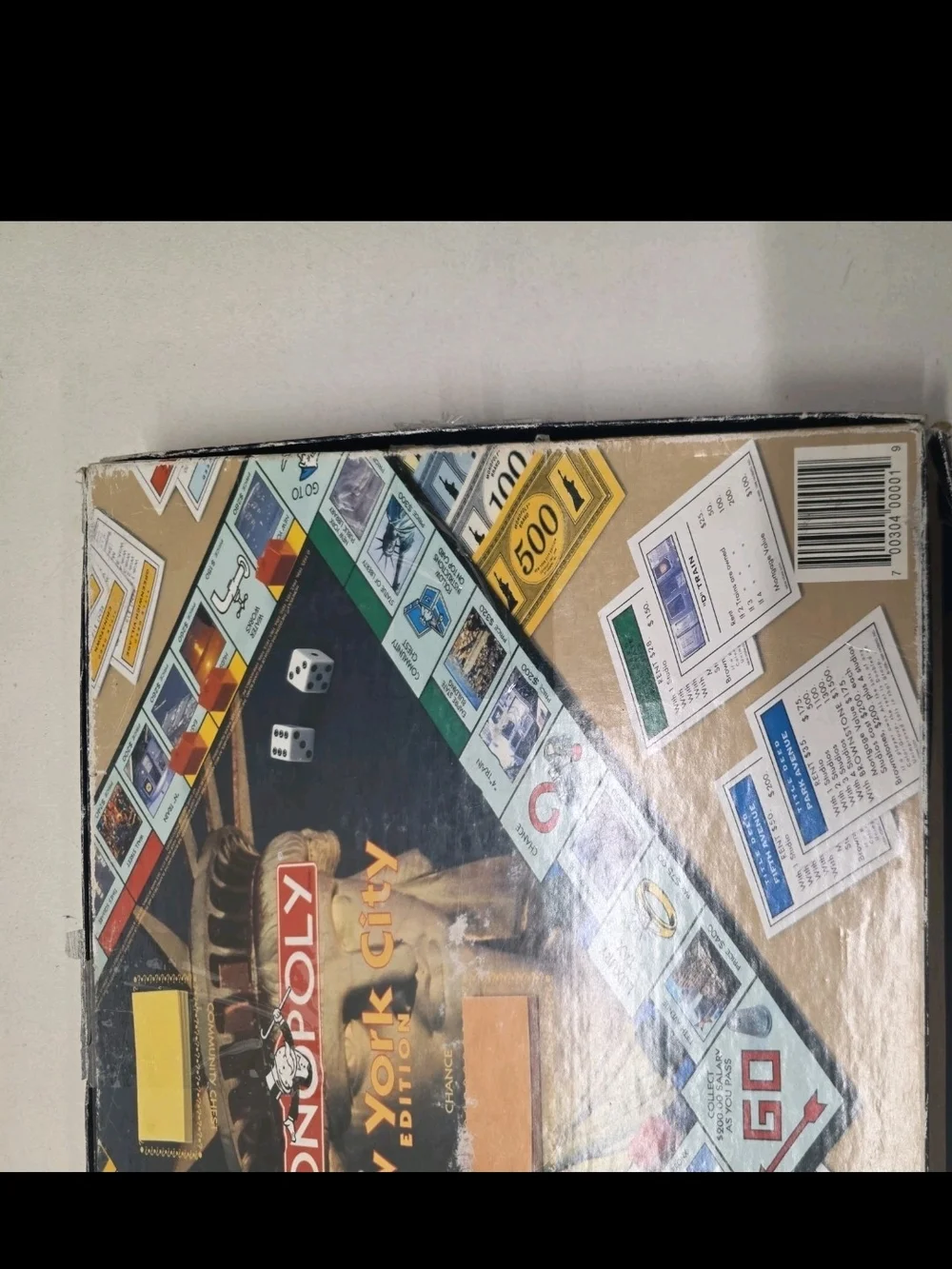 Monopoly New York City Edition Board Game - Black & Gold